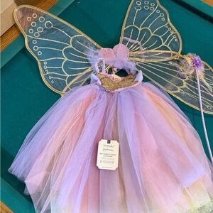 Pottery Barn Kids Pink and Purple Fairy Costume